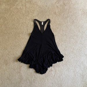Black Free People Romper